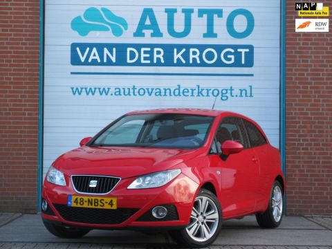 SEAT Ibiza SC 1.4 Good Stuff, Airco, Navi, LM, 1e Eig, NL auto!!