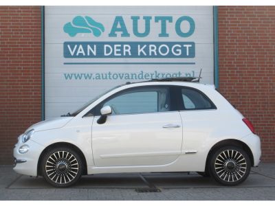 Fiat 500 0.9 TwinAir Turbo Lounge, Schuifdak, Airco, Navi, LM, APK 8-27