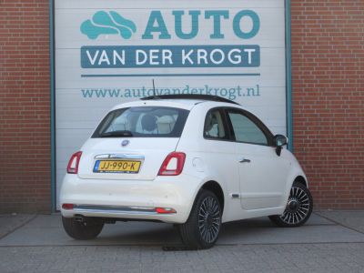 Fiat 500 0.9 TwinAir Turbo Lounge, Schuifdak, Airco, Navi, LM, APK 8-27