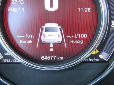 Fiat 500 0.9 TwinAir Turbo Lounge, Schuifdak, Airco, Navi, LM, APK 8-27