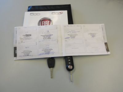 Fiat 500 0.9 TwinAir Turbo Lounge, Schuifdak, Airco, Navi, LM, APK 8-27